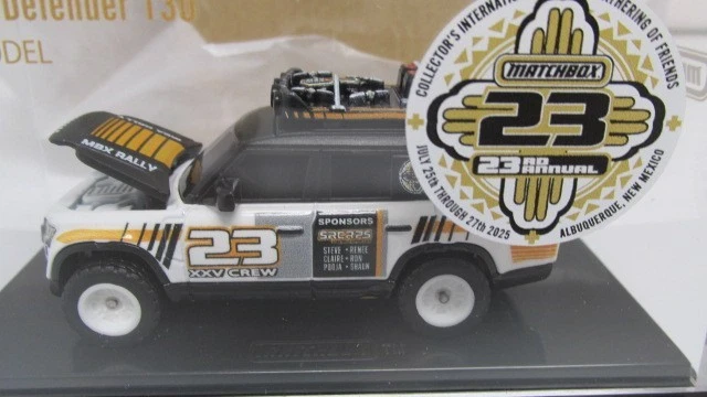 2025 Matchbox Gathering Of Friends Convention Dealer Model ~ Land Rover Defender - Image 2 of 4