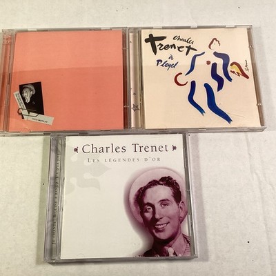 3 Charles Trenet CD s  French