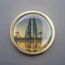 Bahrain World Trade Center Kingdom of Bahrain Souvenir Challenge Coin