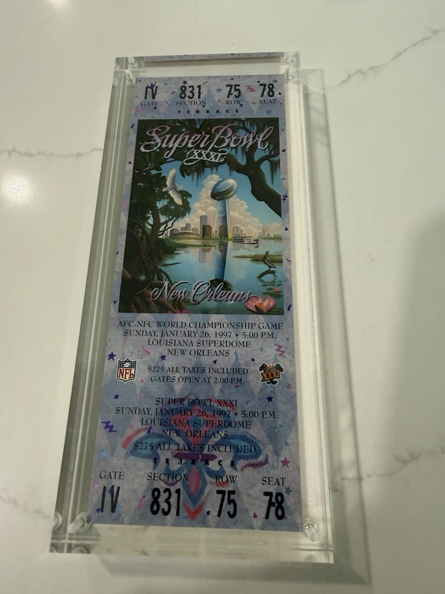 Super Bowl In Vintage Sports Ticket Stubs for sale | eBay