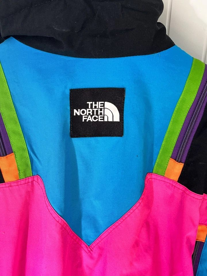 Vintage 80s 90s North Face Tonar USA Colorblock Multi Snow Jacket Size Small - Image 4 of 4