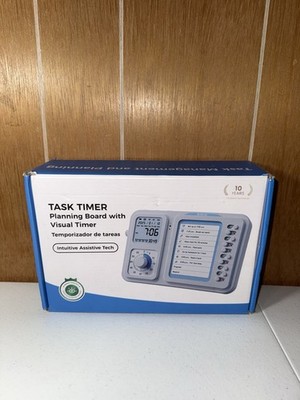 3-in-1 Visual Timer and Schedule Board for Kids Classroom Autism Learning OB