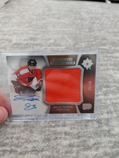 2015-16 Ultimate Collection Autographed Jumbo Material #AJM-VO Jakub Voracek /40