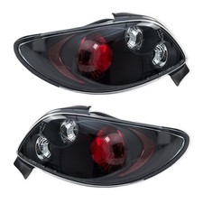 Schwarze Rückleuchten passend für Peugeot 206 CC (2D) 1998-2008