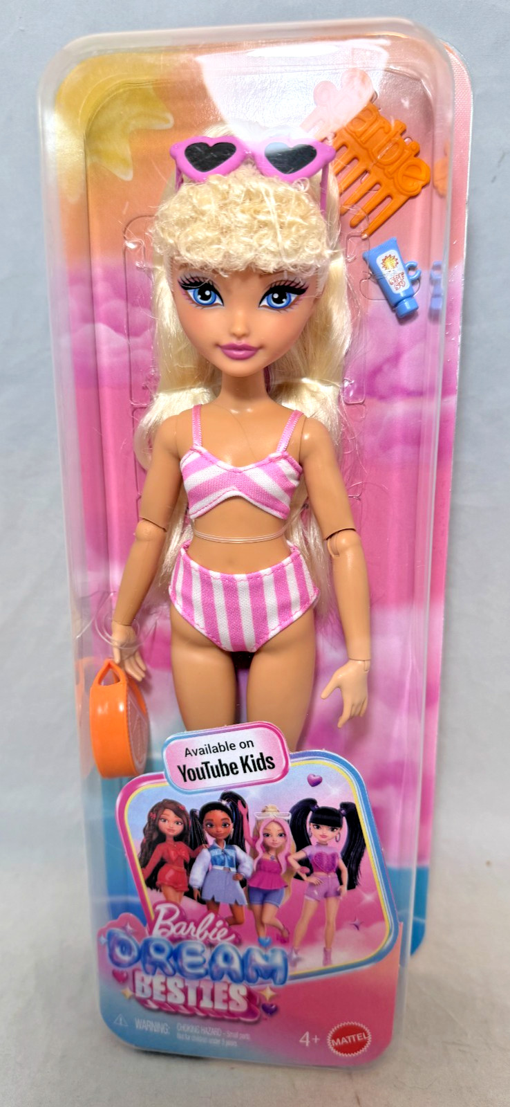 Barbie Dream Besties Malibu Beach Doll for Girls 4+ NRFB