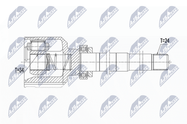 NTY Gelenksatz, Antriebswelle NPW-CT-058 FüR CitroËN-image