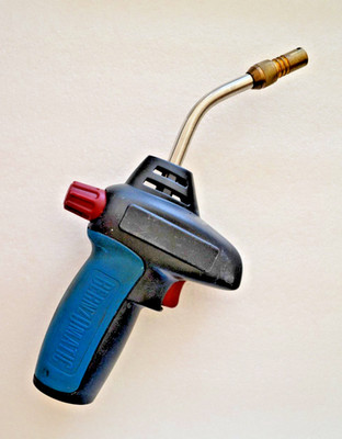 Used Bernzomatic Torch Electronic Ignition With Brass Tip