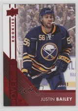 2016-17 Upper Deck Overtime Rookies Red Foil 31/99 Justin Bailey #104 1c1