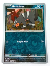 Carta Pokémon Houndour 62/131 Evoluzioni Prismatiche Reverse Holo 2025
