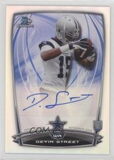 2014 Bowman Chrome Rookie Refractor Auto Devin Street #RCRA-DS Auto u0h