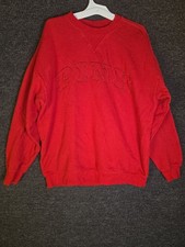 Victoria Secret Pink Crewneck Size M Red Glitter