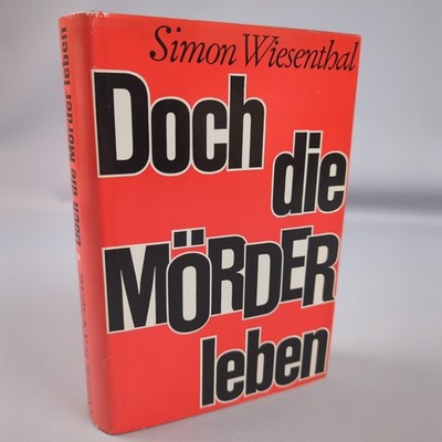 Simon Wiesenthal Doch Die Mörder Leben NS-Verbrecher Holocaust 1967