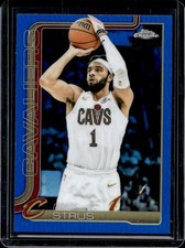 2025-26 Topps Chrome Max Strus Blue Refractor #/150 Cavaliers