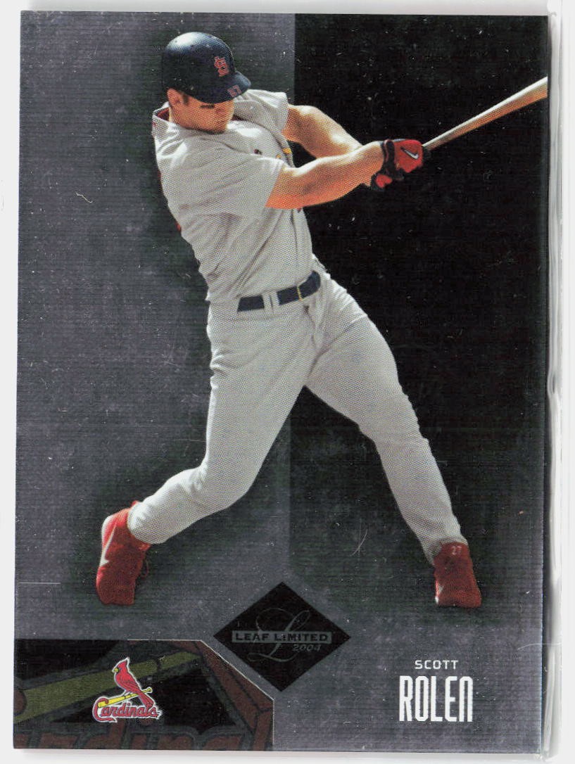 2004 Leaf Limited #142 Scott Rolen #/749