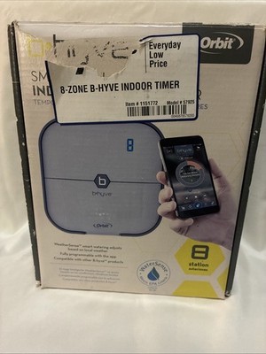 Orbit b Hyve 8 Station Smart Wi-Fi Indoor Smart Sprinkler Timer 57925