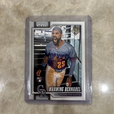 2026 Topps Series 1 Warming Bernabel Golden Mirror Image Variation SSP RC