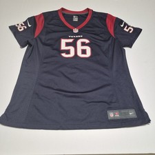 Nike Houston Texans Jersey Cushing #56 Blue Youth Size XL NFL