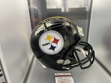 Franco Harris Signed Autographed Full Size Rep Steelers Triple Inscribed JSA COA