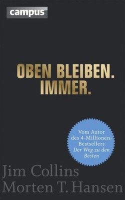 Oben bleiben. Immer Jim Collins