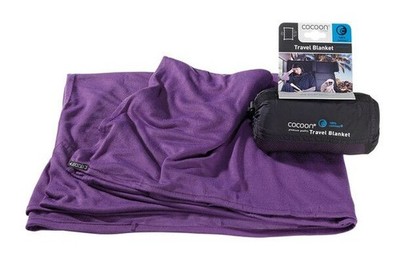 Cocoon Coolmax Travel Blanket, Eggplant