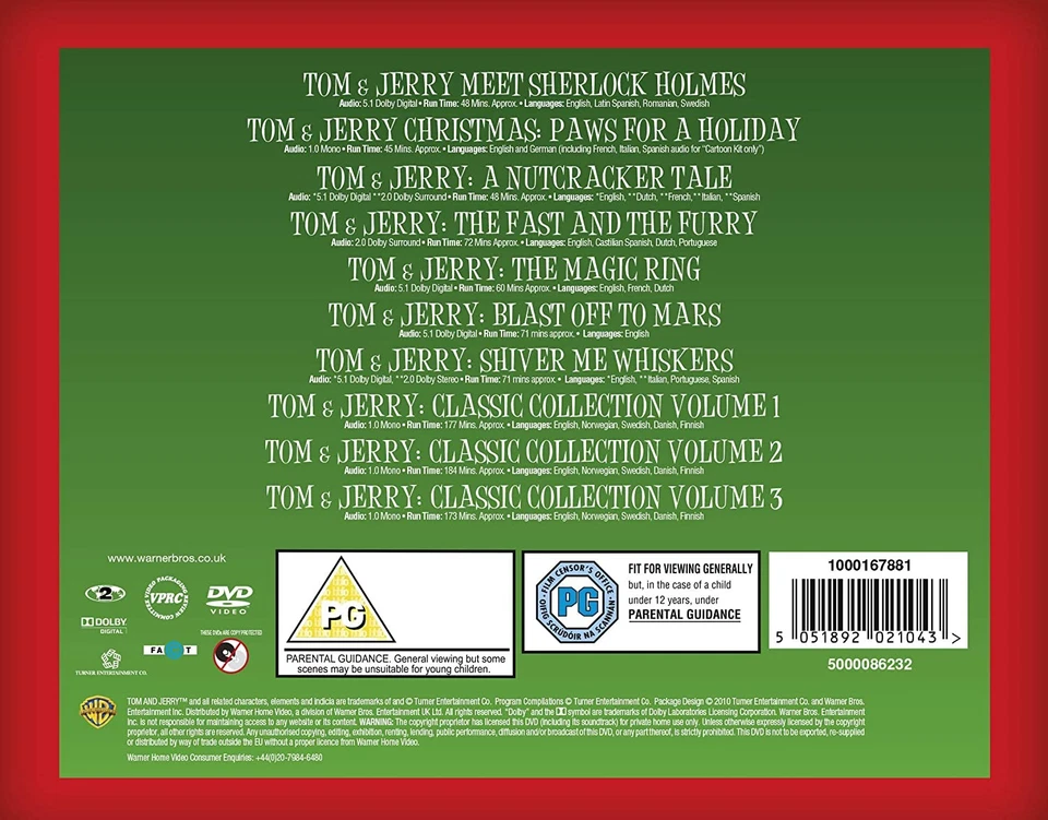 Tom and Jerry Big Box (DVD) - Image 3 of 4