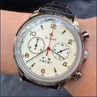 Men's watches 1963 pilot automatic watch 42mm waterproof retro quartz.