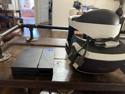 PS4 Cuh-7215b Sony Playstation 4 W/ VR Bundle