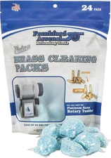 Instaclean Brass Cleaning Packs with 24 Count and Resealable Bag for Convenient