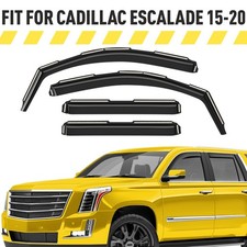 Side Window Deflectors Rain Guards for 2015-2020 Cadillac Escalade