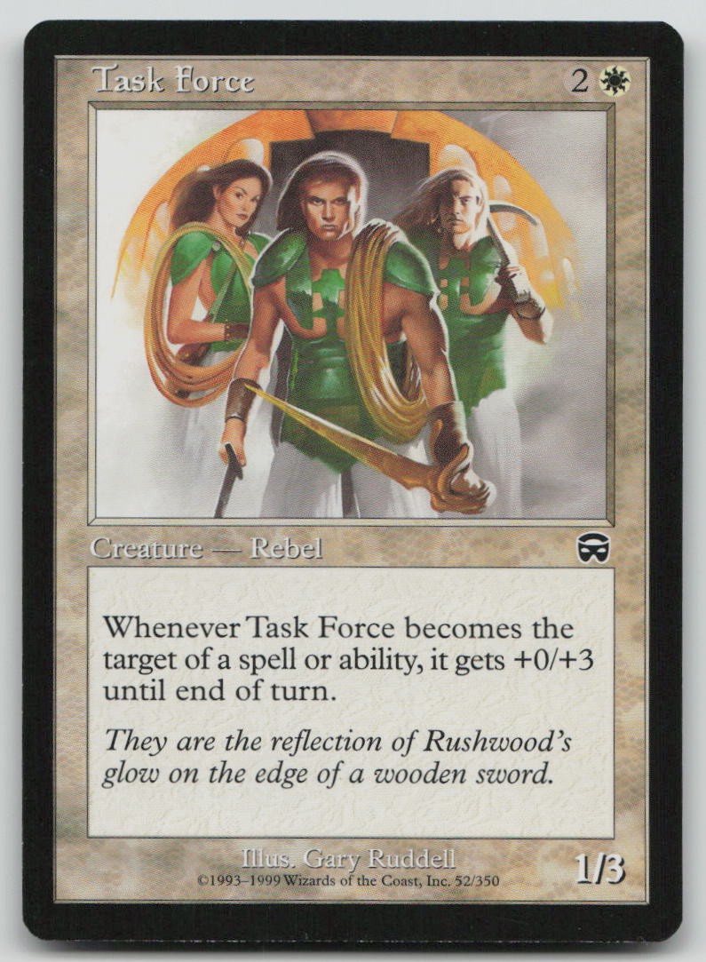 Task Force [Mercadian Masques - 52] Lightly Played Common Magic