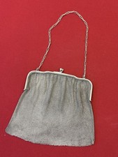 Sac A Main Mailles Ancien Metal