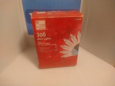 Home Accents Holiday 300 Clear Incandescent Mini String Lights 68 ft 6 in - 806