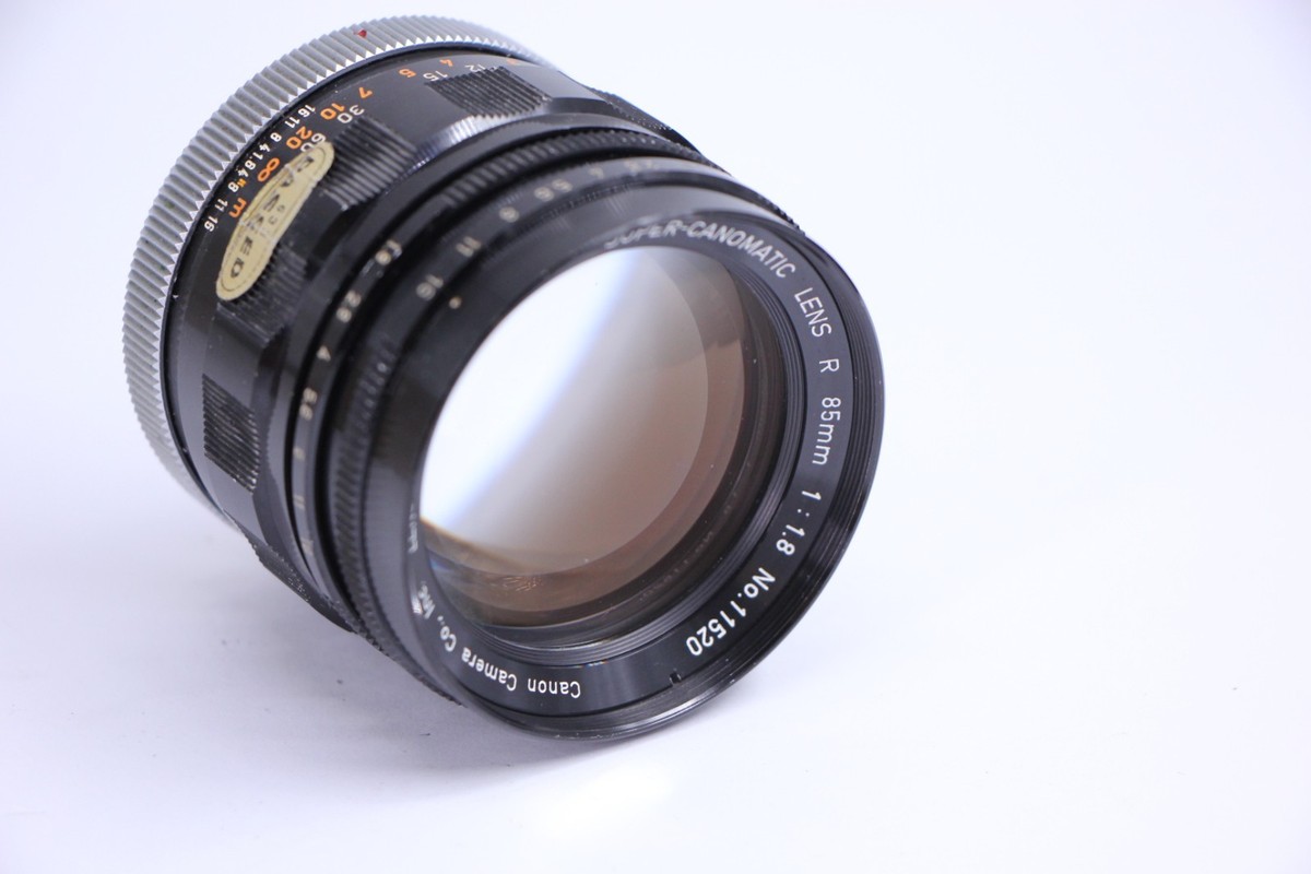 CANON SUPER-CANOMATIC LENS R 85mm F1.8 【公式通販】