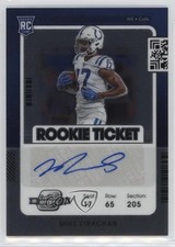 2021 Panini Contenders Optic Rookie Ticket Auto Mike Strachan #193 Auto 1u6