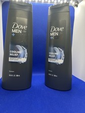 Lot of 2 Dove Men+Care Cooling Relief Shampoo...