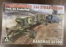Hanomag SS100 Stratenwerth 16t Strabokran - 1/35 Scale Takom -  AFV kit#2124