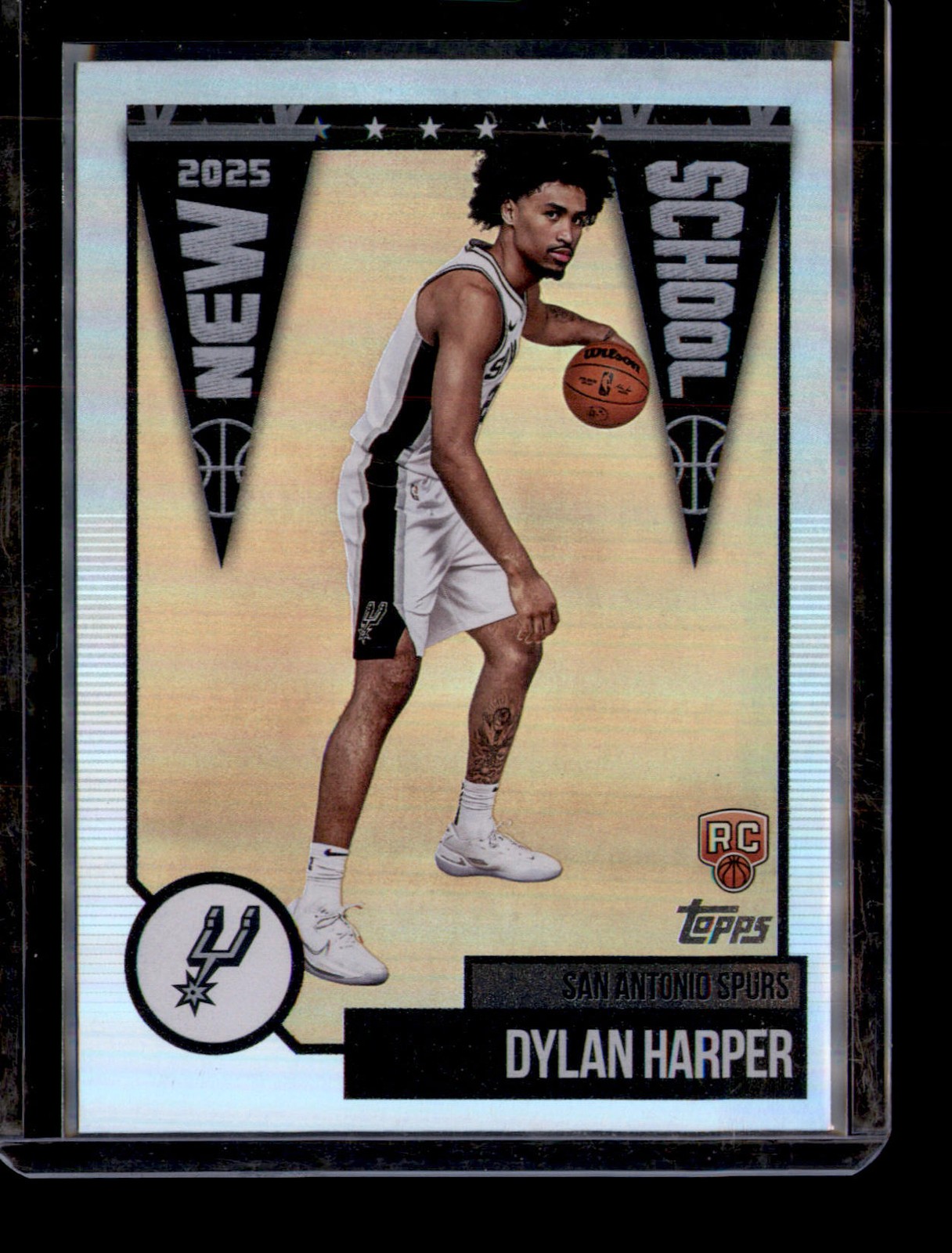 Dylan Harper 2025-26 Topps #NS-2 New School San Antonio Spurs