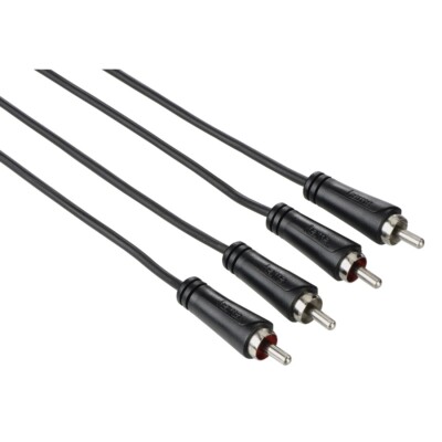 Hama Audio-Kabel 2 Cinch-Stecker - 2 Cinch-Stecker  3,0 m