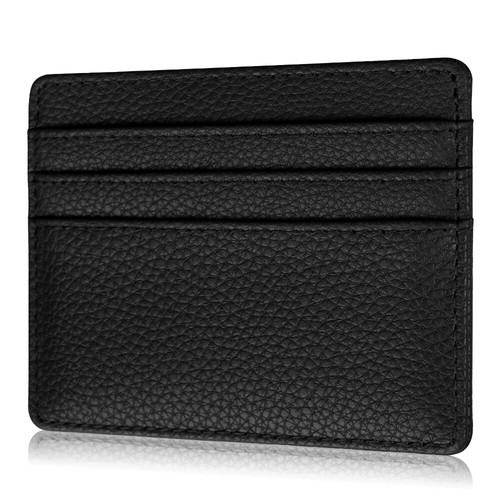 Slim Minimalist Front Pocket Wallet RFID Blocking Credit Card Holder Card Cases - Picture 12 of 39
