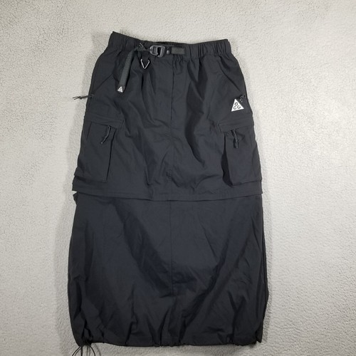 Nike ACG Smith Summit Black Zip-Off Skirt FN1969 010 Small 28-30W Gorpcore NEW