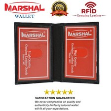 Slim Thin Leather Credit Card ID Mini Wallet Holder Bifold Driver's License Safe