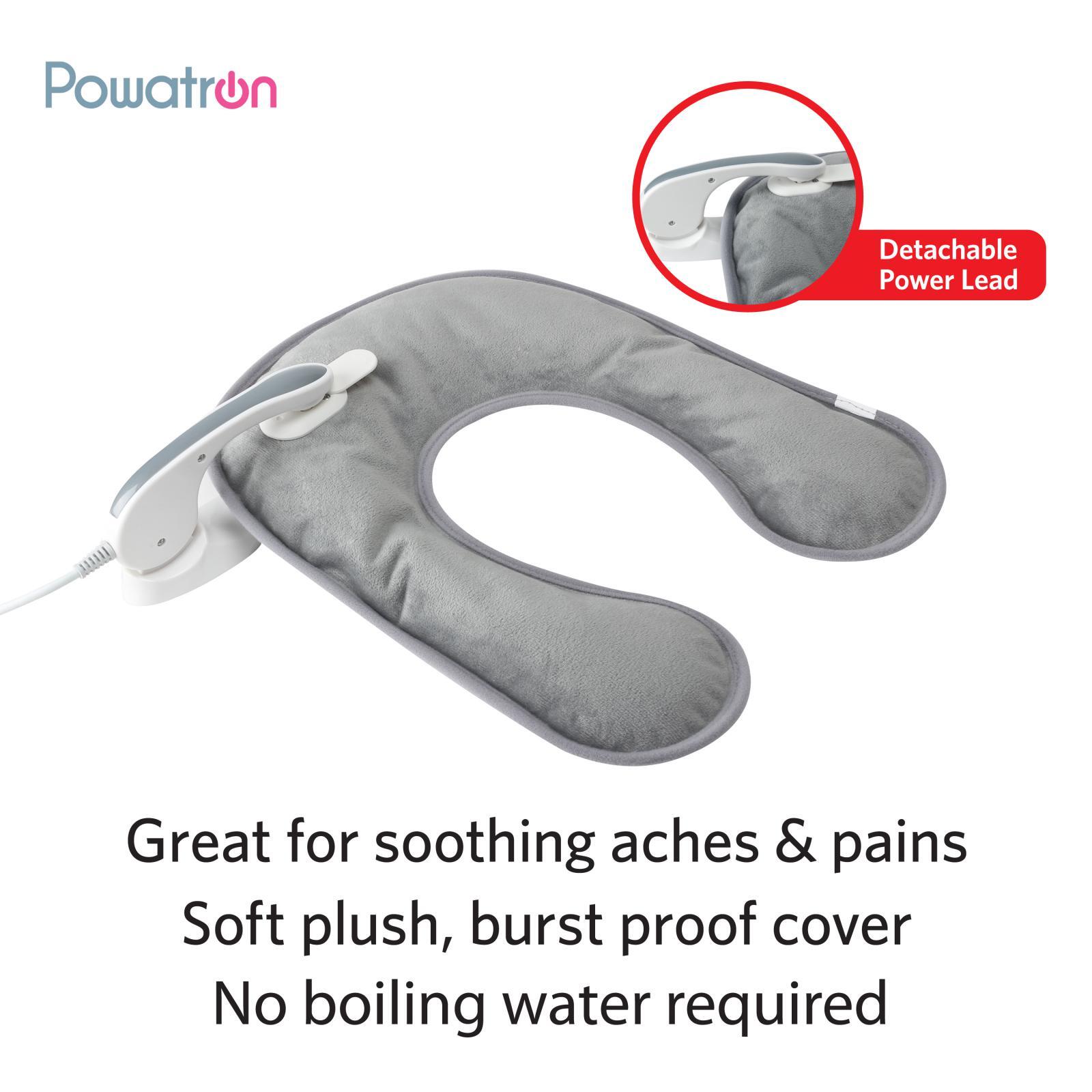 Rechargeable Electric Hot Water Bottle Neck Shoulder Warmer Massager Pain Relief eBay