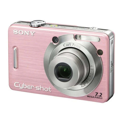 Sony Cyber-shot DSC-W55 Digital Camera 7.2MP 3x Optical Zoom English Viewfinder