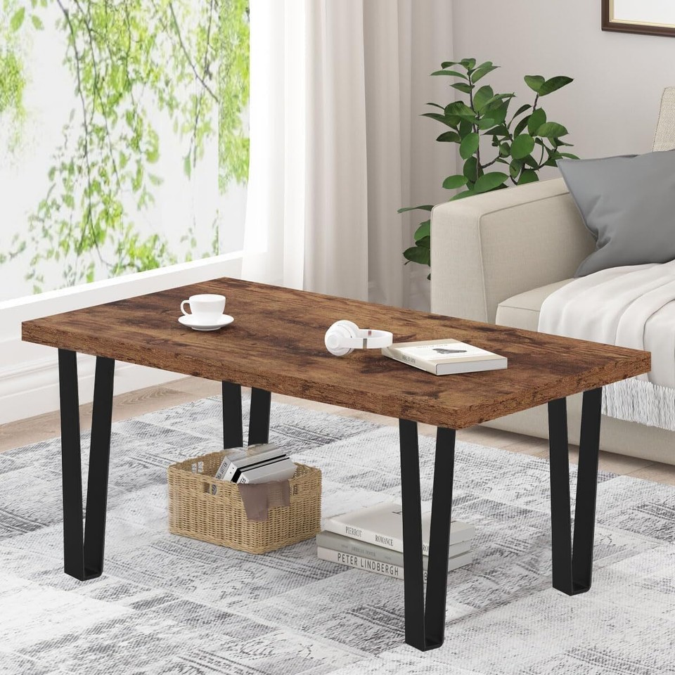 16 inch Metal Bench Legs TriangleShape Furniture Legs Solid Steel