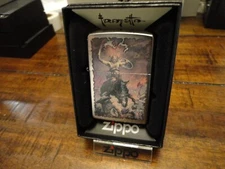 FRANK FRAZETTA THE BERSERKER FANTASY ART ZIPPO LIGHTER MINT IN BOX