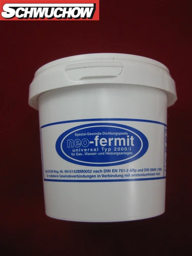 Neo Fermit 450 gr Dose Dichtungspaste Gewinde Universal Hanf Gas Wasser Heizung