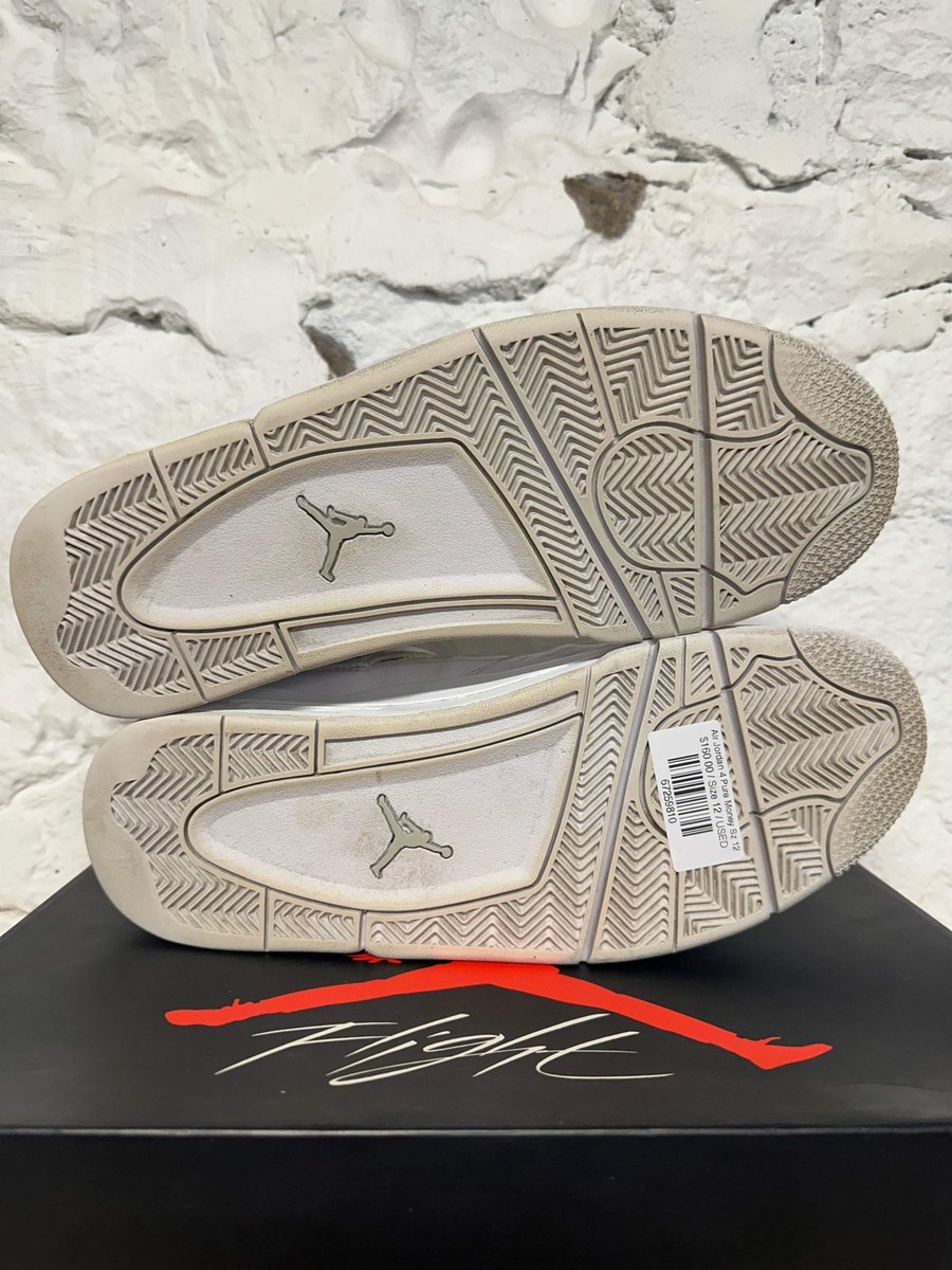 Air Jordan 4 'Pure Money' Men's Size 12 Pre-owned Sneakers 308497