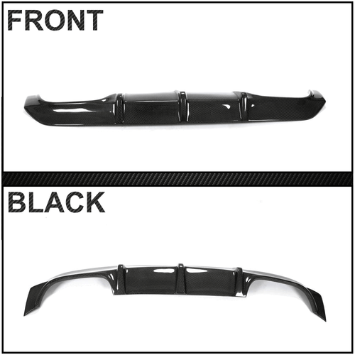 Difusor trasero de carbono para Mercedes R171 SLK350 2004-10 difusor parte trasera faldón - Imagen 10 de 11