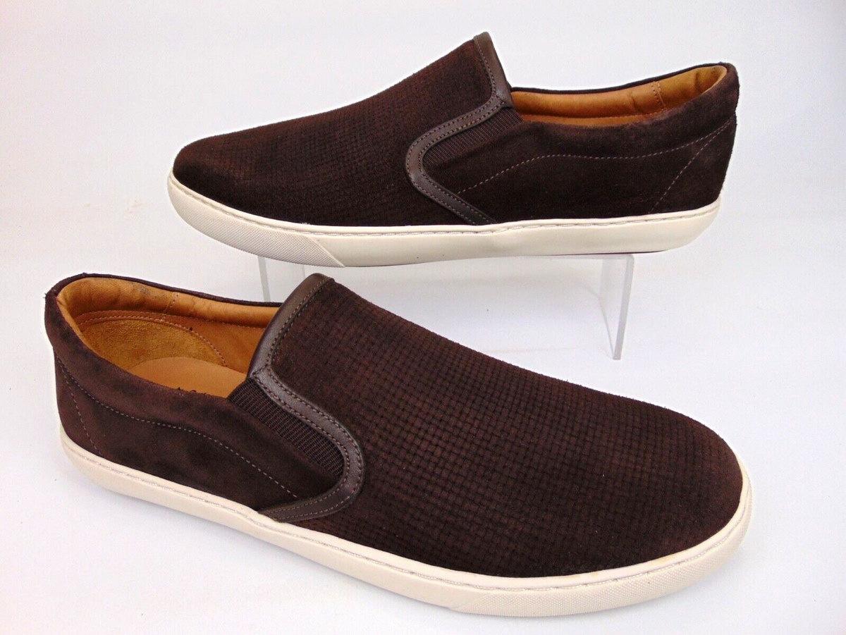 NEW! Driver Club MAUI Brown Suede Leather Loafers Men display picture 1