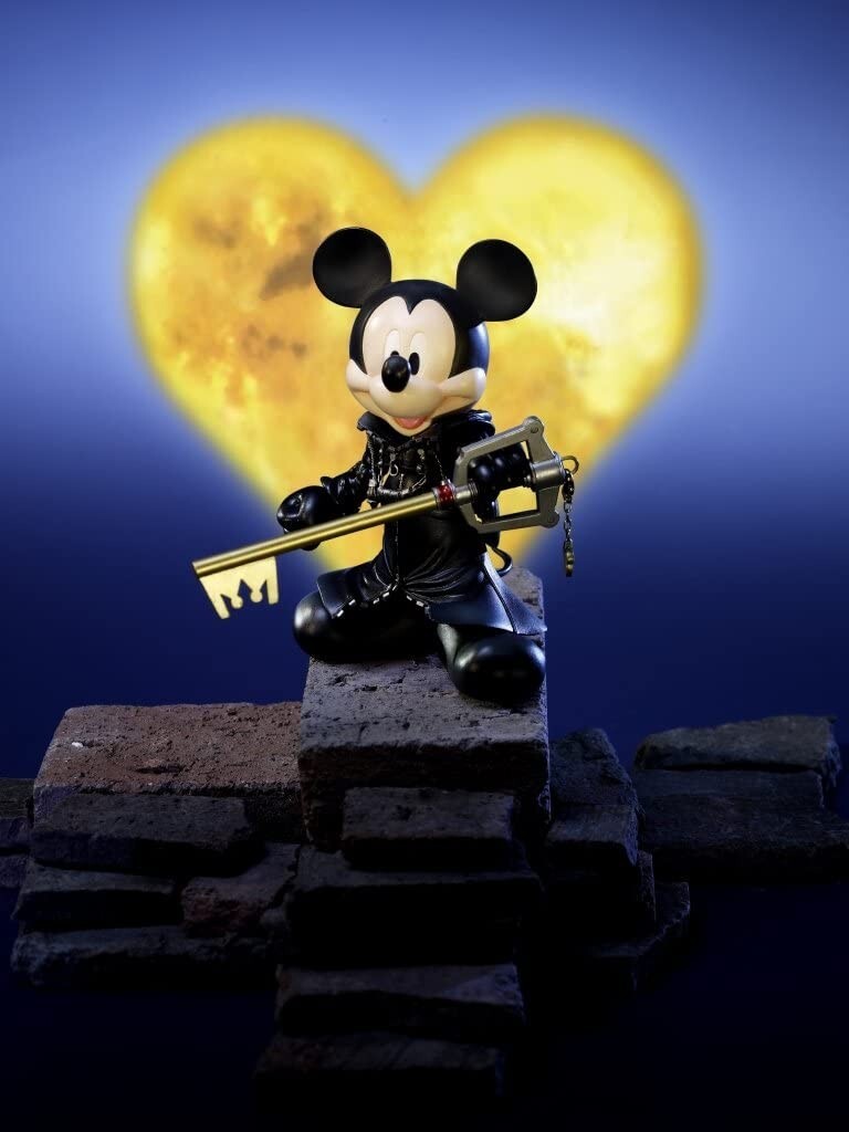 Used Kingdom Hearts Play Arts King Mickey Figure Square Enix